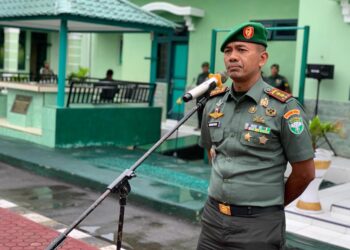 Gelar Apel Kesiapsiagaan, Dandim 0103/Aceh Utara Tekankan Netralitas TNI Pada Pemilu 2024