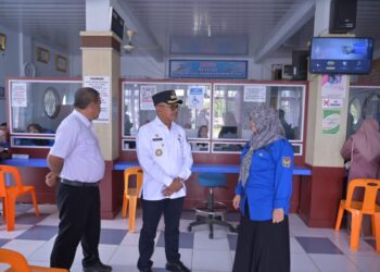 Pj Murtala Kunker ke Dinas Dukcapil Aceh Jaya