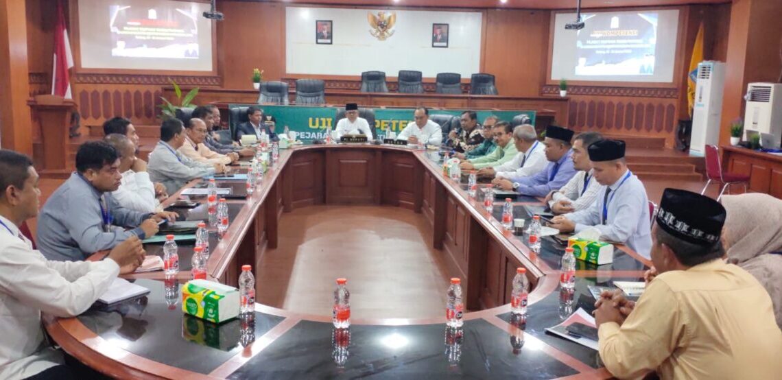 Pj Bupati Aceh Jaya Buka Uji Kompetensi Pejabat Tinggi Pratama