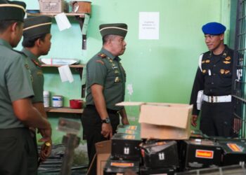 Danrem Lilawangsa Sidak Markas TNI di Lhokseumawe
