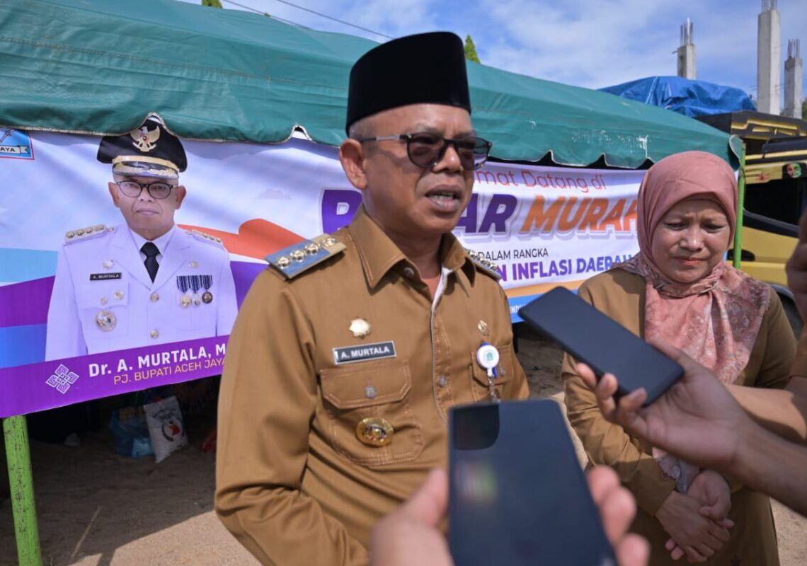 Pemkab Aceh Jaya Gelar Pasar Murah