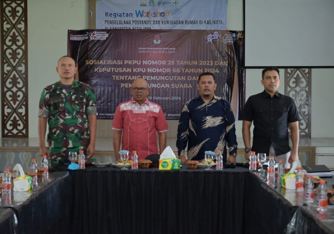Pj Bupati Aceh Jaya Dorong Pemilu yang Aman dan Damai