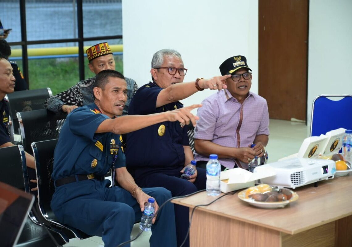 Pj Bupati Aceh Jaya Dr. A Murtala Terima Kunjungan Dirjen Bea dan Cukai di Pelabuhan Calang
