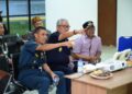 Pj Bupati Aceh Jaya Dr. A Murtala Terima Kunjungan Dirjen Bea dan Cukai di Pelabuhan Calang