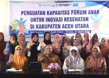 Forum Anak Kabupaten Aceh Utara Berperan sebagai Pelopor Kesehatan Mental dan Lingkungan