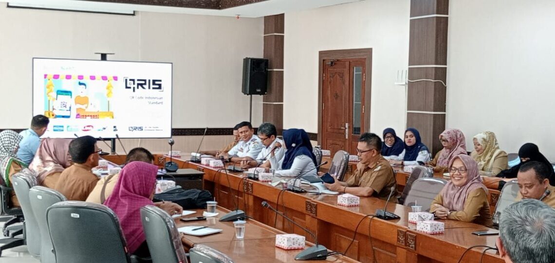 BPKD Aceh Utara Sosialisasi Penggunaan QRIS bagi Instansi Pemungut Retribusi Daerah