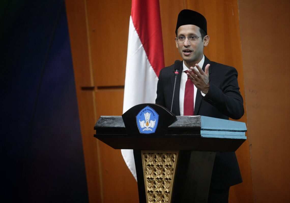 Menteri Pendidikan dan Kebudayaan Indonesia, Nadiem Anwar Makarim.