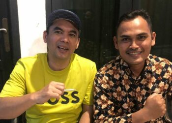 Sayuti Abu Bakar (kiri) dan Muhammad Nasrullah (kanan).