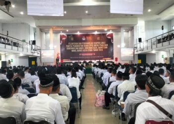 KIP Aceh Utara Lantik 2.556 Anggota PPS untuk Sukseskan Pilkada 2024