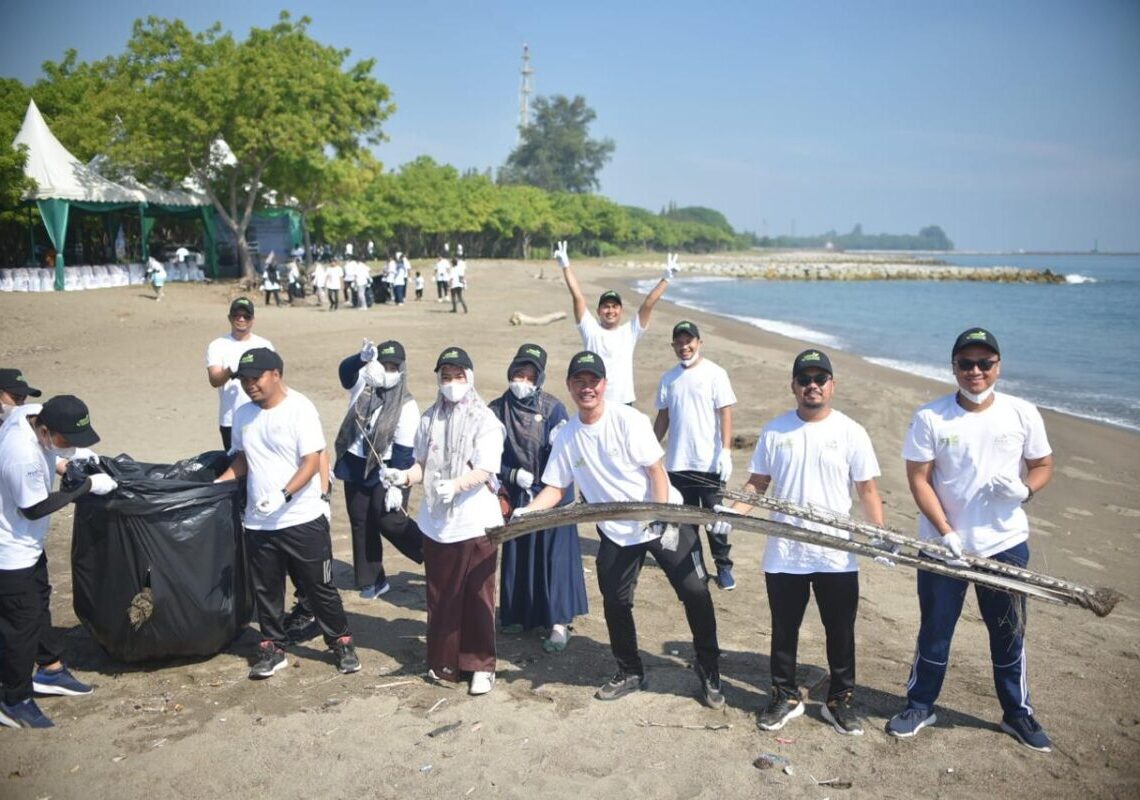 Hari Lingkungan Hidup Sedunia 2024, PLN Nusantara Power UP Arun Gelar Coastal Clean Up