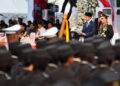 Presiden Jokowi Puji Kinerja Polri dalam Menjaga Stabilitas Nasional pada HUT Bhayangkara ke-78