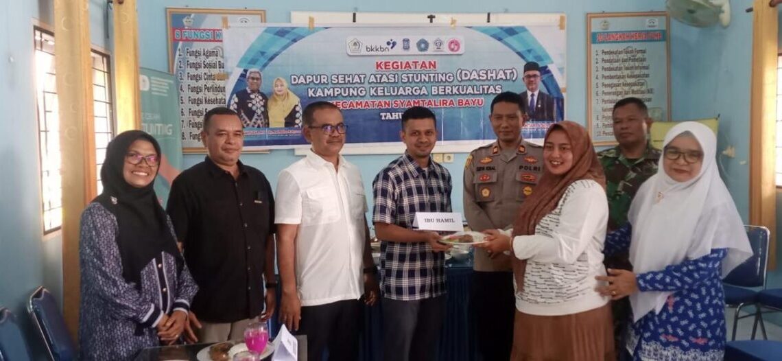 Kegiatan Dapur Sehat Atasi Stunting di 27 Desa Ditutup Kadis DPM-PPKB Aceh Utara