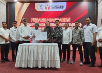 Panwaslih Aceh Utara Terima Dana Hibah Pilkada 13,4 Miliar
