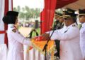 Mahyuzar Pimpin Upacara HUT RI ke-79 Pemkab Aceh Utara
