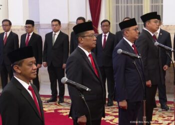 Presiden Jokowi Lakukan Reshuffle Kabinet, Tiga Menteri Diganti
