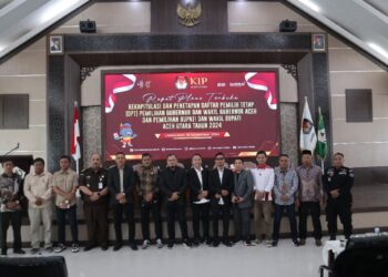 Jumlah Daftar Pemilih Tetap Pilkada Aceh Utara 2024 Ditetapkan 427.848 Pemilih