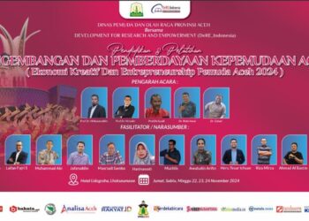 Pemuda Aceh Dilatih Ekonomi Kreatif dan Kewirausahaan di Era Digital