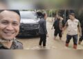 Ketua Panwaslih Aceh Utara Terjun ke TPS yang Terkepung Tengah Banjir