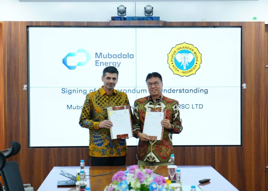 Mubadala Energy dan PIM Jalin Kerjasama Pasokan Gas Berkelanjutan