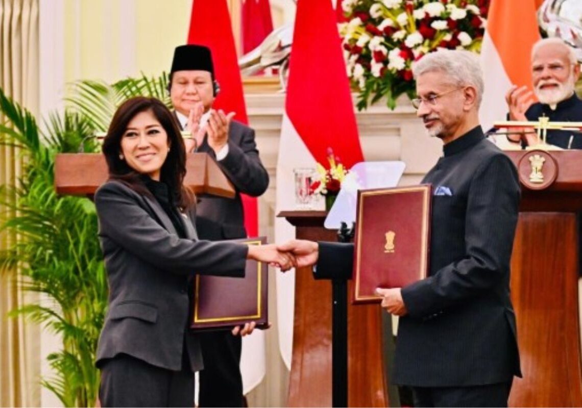 Indonesia dan India Perkuat Kemitraan Strategis Lewat Lima Kesepakatan Baru