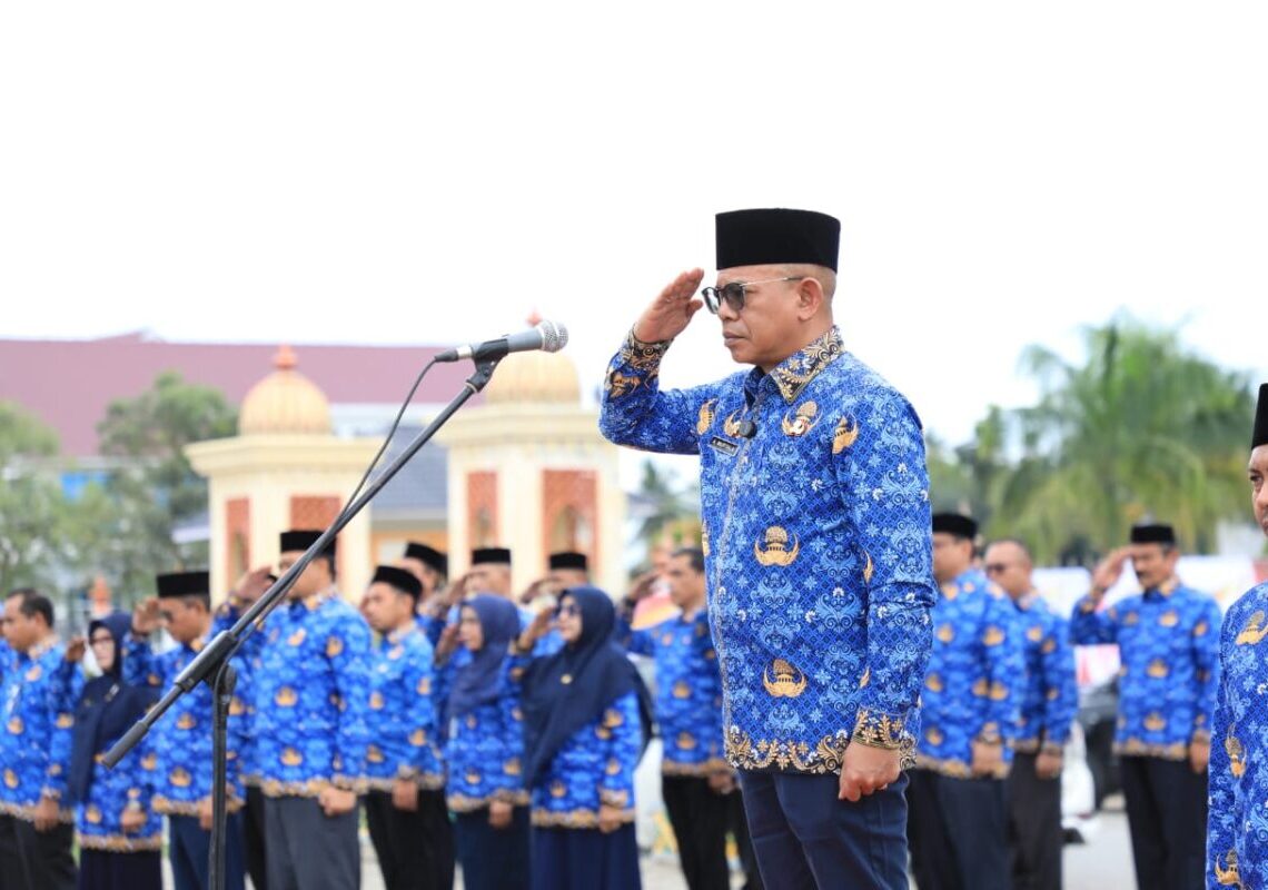 Sekda Aceh Utara Pimpin Upacara Hari Kebangkitan Nasional, Tekankan Semangat Persatuan dan Kemandirian
