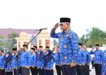 Sekda Aceh Utara Pimpin Upacara Hari Kebangkitan Nasional, Tekankan Semangat Persatuan dan Kemandirian