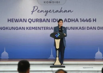 Komdigi Salurkan Kurban untuk 2.000 Mustahik, Meutya Hafid: Ini Komitmen Sosial
