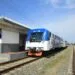 KA Perintis Cut Meutia di emplasemen Stasiun Krueng Geukueh.