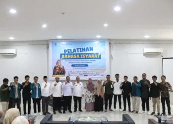 HMJ KPI UIN Sultanah Nahrasiyah Latih Mahasiswa Kuasai Bahasa Isyarat