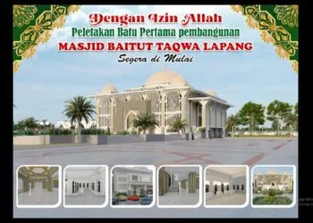 Muallem akan Hadiri Peletakan Batu Pertama Masjid Baitut Taqwa Lapang