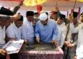 Gubernur Aceh Letakkan Batu Pertama Masjid Baitut Taqwa Lapang