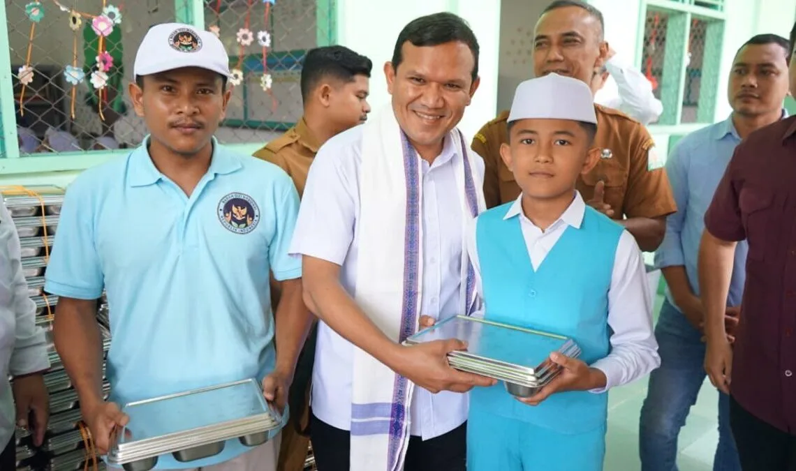 Wakil Gubernur Tinjau Program Makanan Bergizi Gratis di Aceh Utara