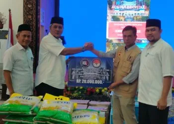 Keluarga Besar Purna Praja STPDN Angkatan 04 Salurkan Donasi untuk Korban Banjir Acèh Utara