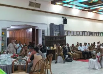 Bupati Aceh Utara Gelar Rapat Evaluasi Penanganan Banjir Aceh Utara