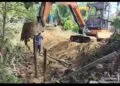 Pemkab Aceh Utara Perbaiki Darurat Tanggul Krueng Keureuto di Lhoksukon