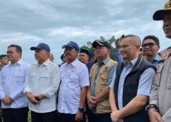 Dampingi Tiga Menteri ke Lokasi Banjir, Ayah Wa Perjuangkan Pemulihan 22 Ribu Hektar Tambak dan Sawah
