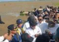 Bupati Aceh Utara Dampingi Mentan dan Ketua Komisi IV DPR RI Tinjau Revitalisasi Sawah
