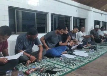 TRANSFORMASI BUMG DAN JADWAL TURUN SAWAH JADI FOKUS UTAMA RAPAT KOORDINASI GAMPONG MATANG TUNONG